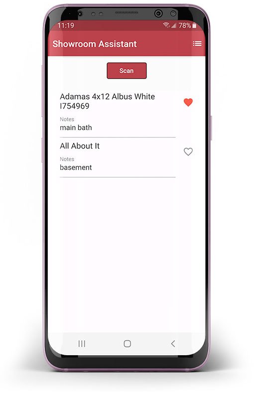 Sierra Flooring Showroom Assistant App